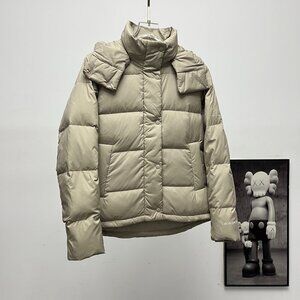 LululemonPuff 5-compartment down jacket in linen gray